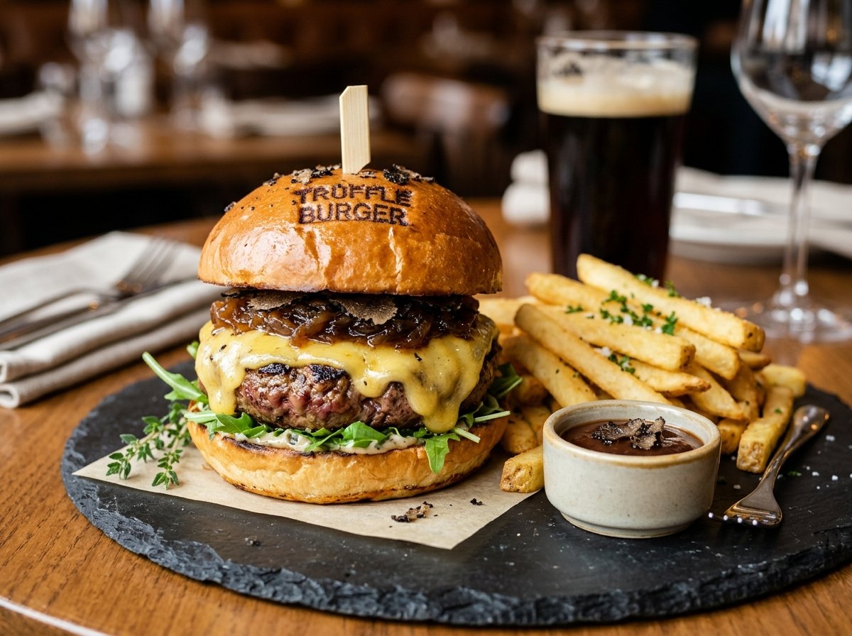 Bella Vista Signature Truffle Burger